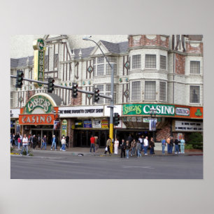 Affiches Copie d'affiche de Las Vegas de casino d'O'Sheas