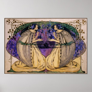 Affiches Copie d'affiche : Ressort par Frances Macdonald