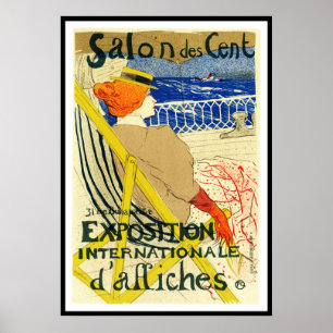 Affiches Copie d'affiche : Toulouse Lautrec - cent de DES