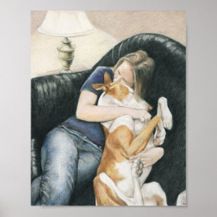 Affiches Copie d'art de "Katie et de Java"