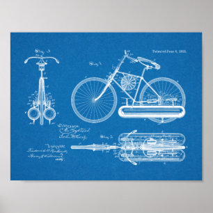 Affiches Copie d'art propulsée par air de brevet de