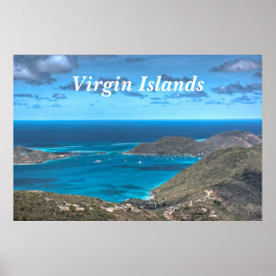 Affiches Copie de baie des Îles Vierges