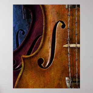 Affiches Copie de composition en violon