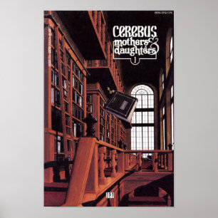 Affiches Copie de couverture de la question #151 de Cerebus