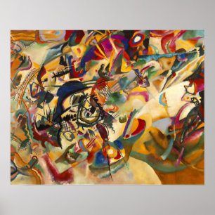 Affiches Copie de la "composition VII" en Kandinsky