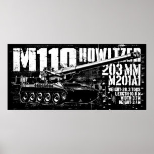 Affiches Copie de l'obusier M110