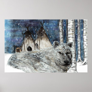 Affiches Copie d'HIVER de LAKOTA