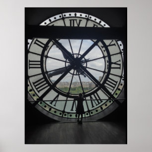 Affiches Copie d'Orsay d'affiche d'horloge de Musée