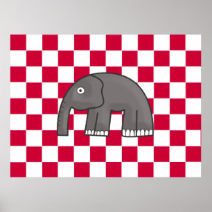 Affiches copie éléphant