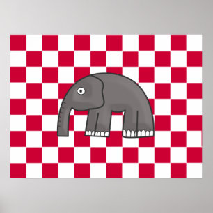 Affiches copie éléphant