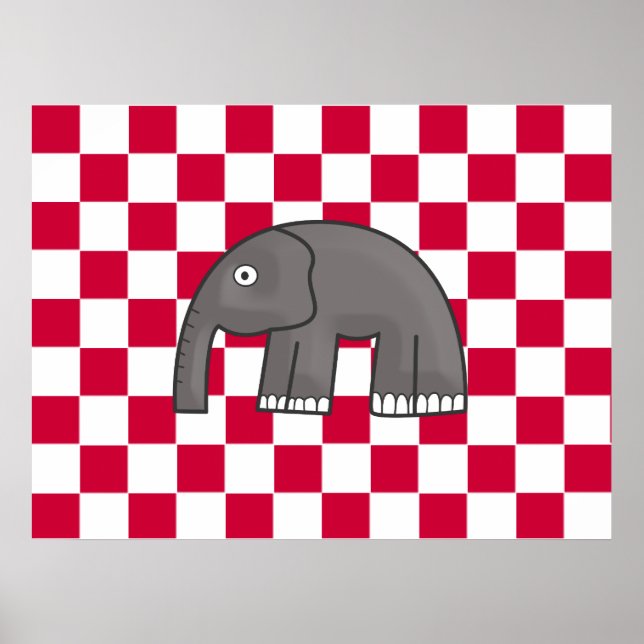 Affiches copie éléphant (Devant)