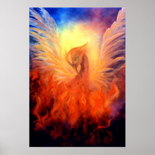 Affiches Copie en hausse d'art de Phoenix sur la toile