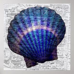 Affiches Copie mystérieuse d'affiche de mer