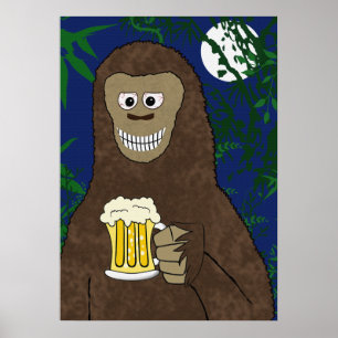 Affiches Copie potable de Bigfoot