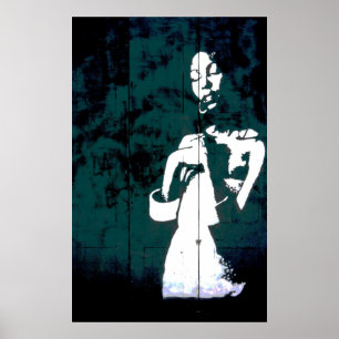 Affiches copie psychédélique de graffiti