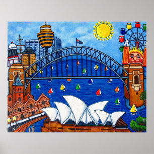 Affiches Copie sensationnelle de Sydney par Lisa Lorenz