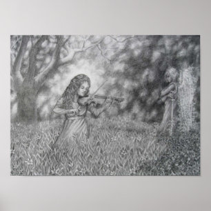 Affiches Copie UV-résistante de St Cecilia