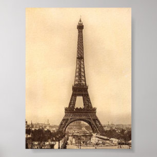 Affiches Copie vintage de Tour Eiffel