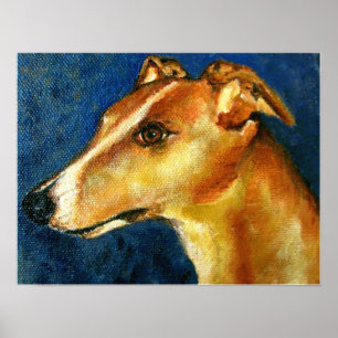 Affiches Copies de beaux-arts de portrait de chien de