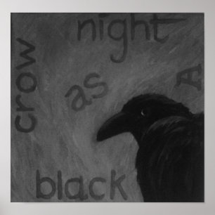 Affiches corbeau zazzé