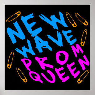 Affiches Corey Tiger 80s Nouvelle vague Prom Queen