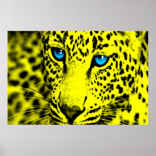 Affiches Corey Tiger 80s Retro Leopard