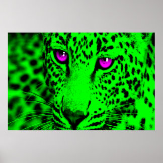 Affiches Corey Tiger 80s Retro Leopard