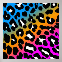 Corey Tiger 80s Retro Leopard Motif