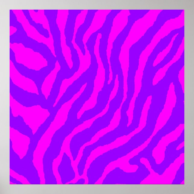 Affiches Corey Tiger 80s Retro Tiger Motif (Devant)