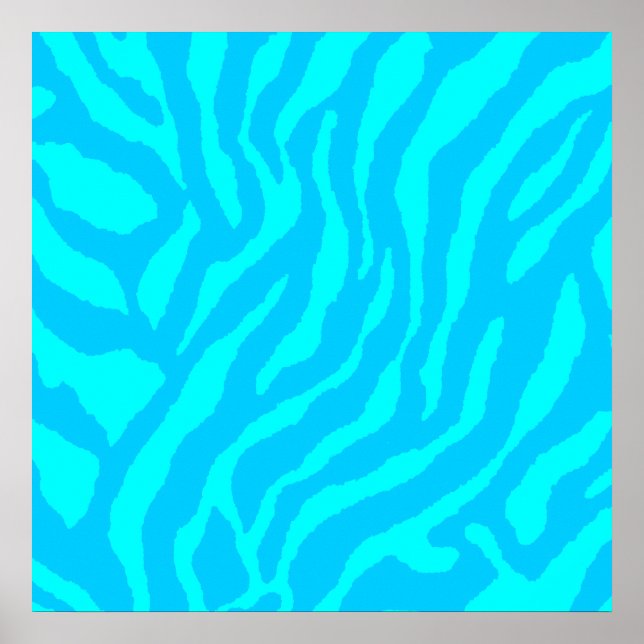 Affiches Corey Tiger 80s Retro Tiger Motif (Devant)