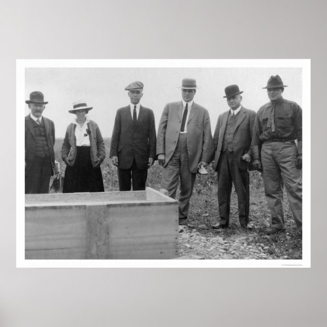 Affiches Cornerstone de l'Université d'Alaska 1916 (Devant)