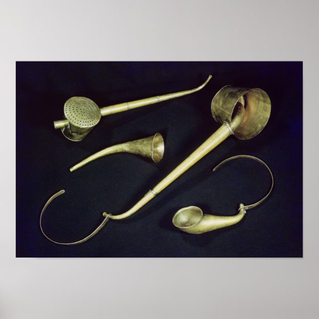 Affiches Cornets d'instruments acoustiques (Devant)