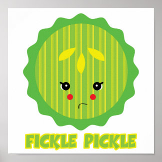 Affiches cornichon