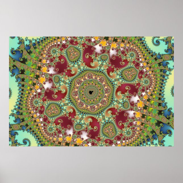 Affiches Coronel - Fractal (Devant)