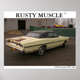 Affiches Coronet R/T 1968