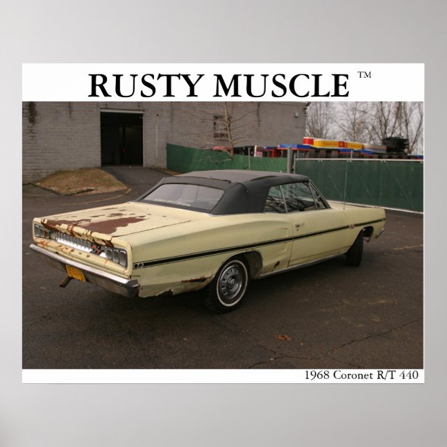 Affiches Coronet R/T 1968 (Devant)