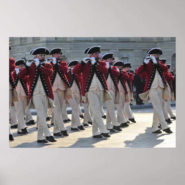 Affiches Corps de la Fife et du Drum de la Vielle Garde de  (Devant)