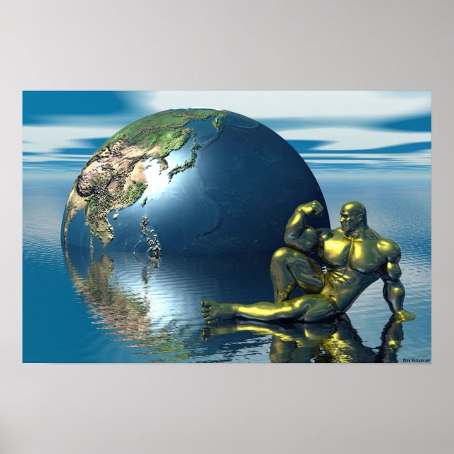 Affiches corps d'or (Devant)