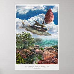 Affiches Corsairs de Sirroco   Surréaliste