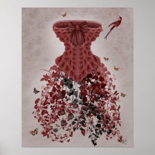 Affiches Corset de région boisée