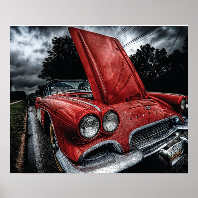 Affiches Corvette (Devant)