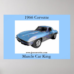 Affiches Corvette 1966