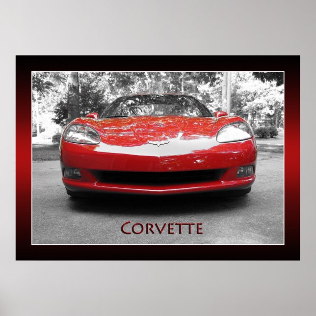 Affiches Corvette 2005 (Devant)