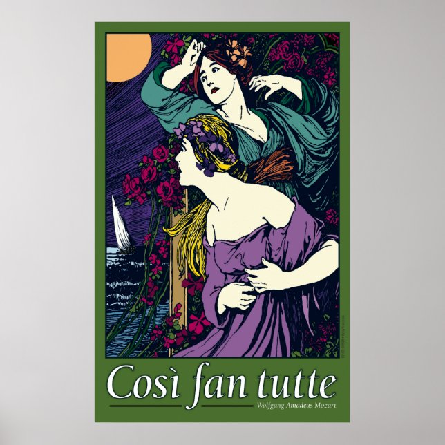 Affiches Così fan tutte, Opéra (Devant)