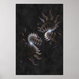 Affiches Cosmos Dragon Twin
