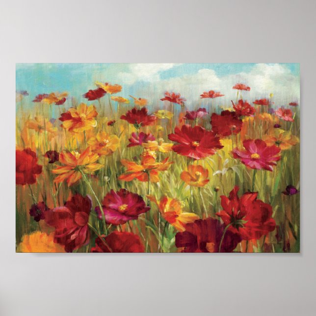 Affiches Cosmos in the Field (Devant)
