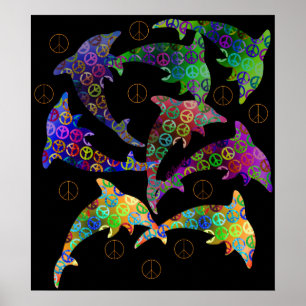 Affiches Cosse de paix de dauphin