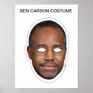 Affiches Costume Ben Carson