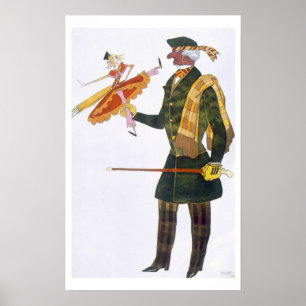 Affiches Costume pour l'Anglais, de La Boutique Fanta