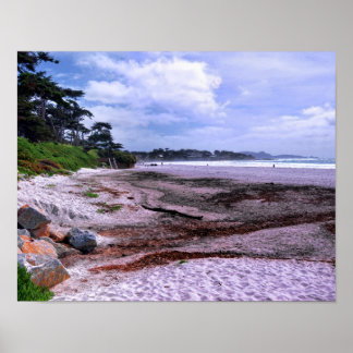 Affiches Côte californienne à Carmel Beach